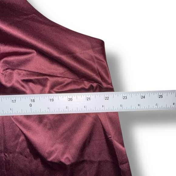 LANE BRYANT Satin Cami - Burgundy Plus 16 - Picture 8 of 13